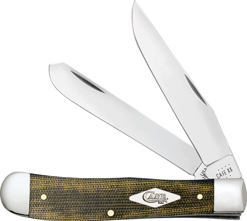 Case Cutlery Trapper Black/Green/Natural