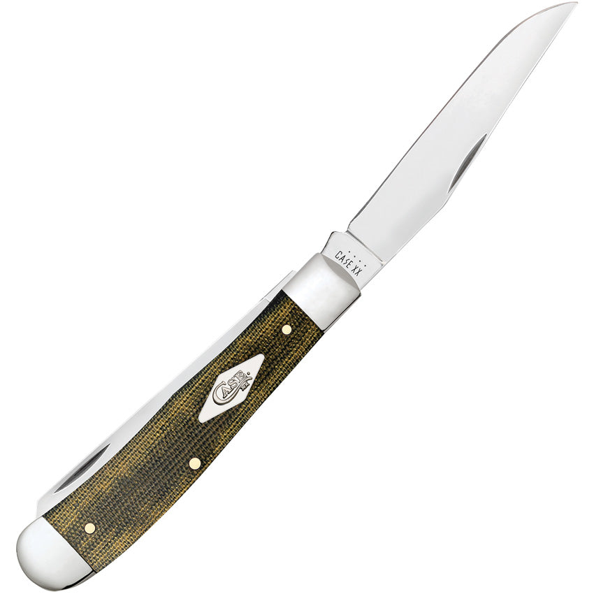 Case Cutlery Trapper Black/Green/Natural