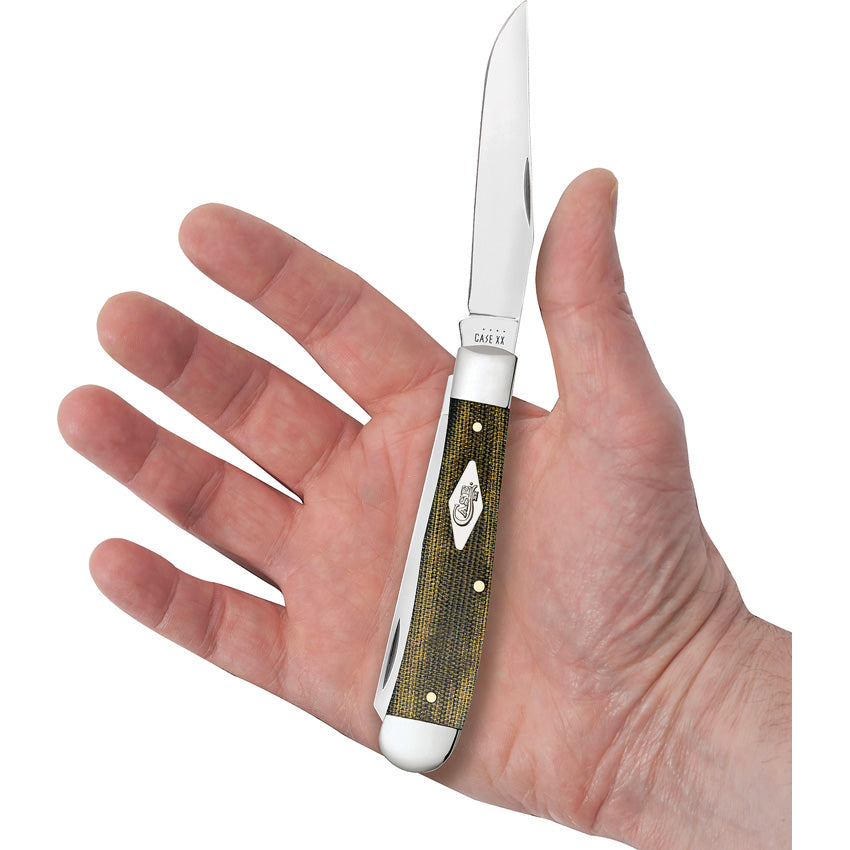 Case Cutlery Trapper Black/Green/Natural