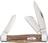 Case Cutlery Large Stockman Zebra Wood