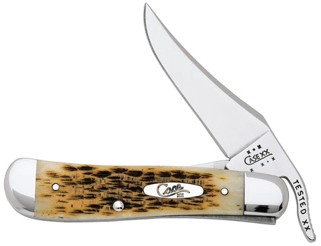 Case Cutlery Russlock Amber Bone