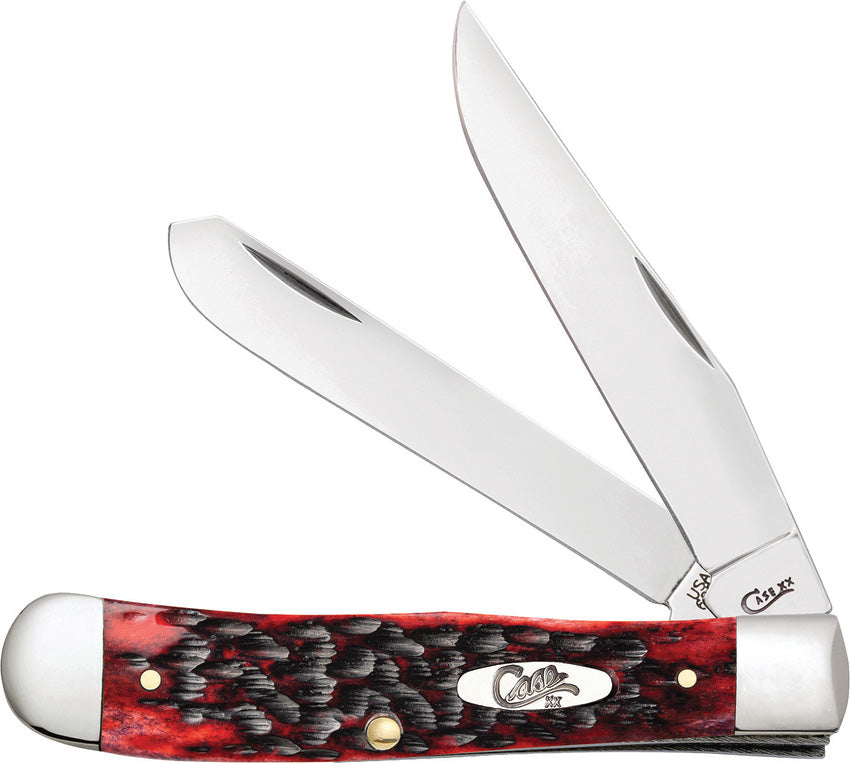 Case Cutlery Trapper Crimson Peach Seed