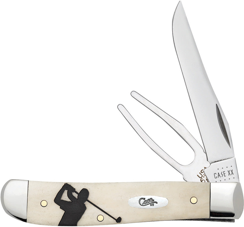 Case Cutlery Golfer's Tool Natural Bone