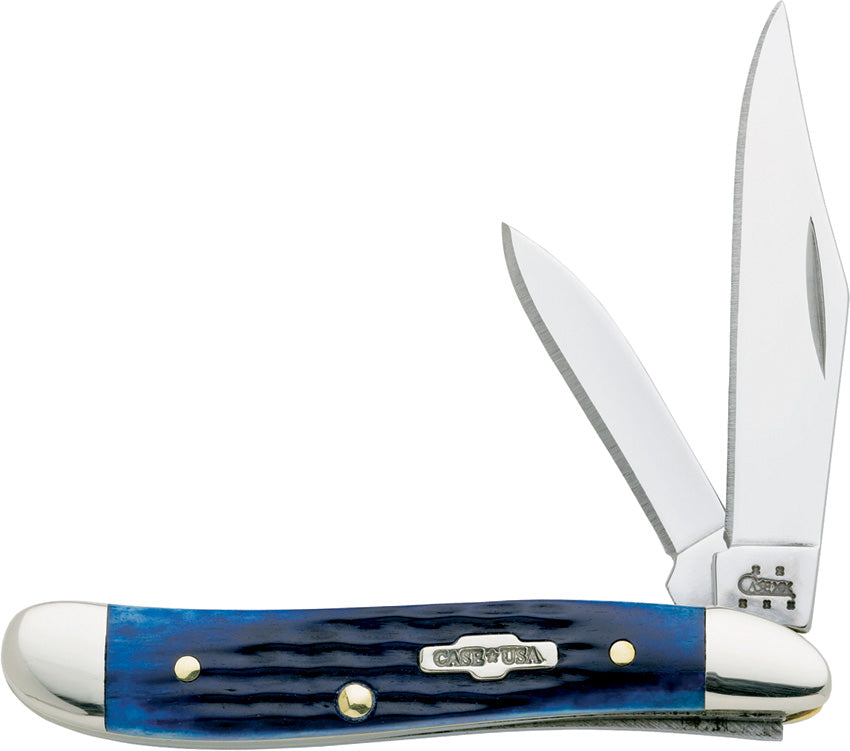 Case Cutlery Peanut Blue Bone