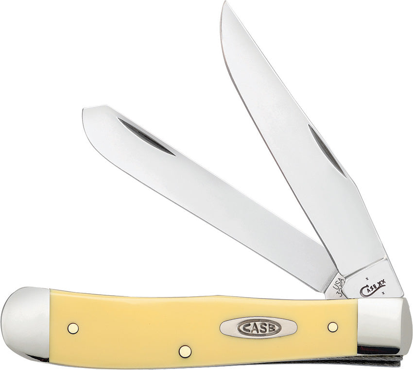 Case Cutlery Trapper Yellow Synthetic