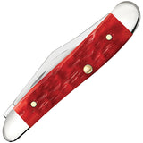 Case Cutlery Peanut Dark Red Bone