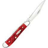 Case Cutlery Peanut Dark Red Bone