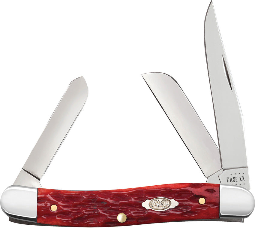 Case Cutlery Stockman Dark Red