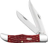 Case Cutlery Folding Hunter Dark Red Peach