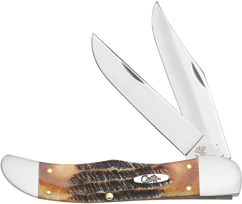 Case Cutlery Folding Hunter Burnt Bonestag