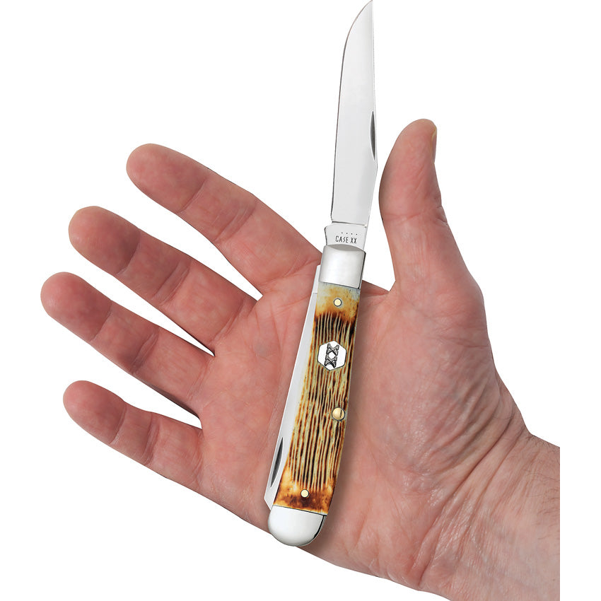 Case Cutlery Trapper Burnt Cream