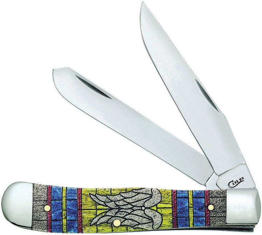 Case Cutlery Trapper Stained Glass Wings