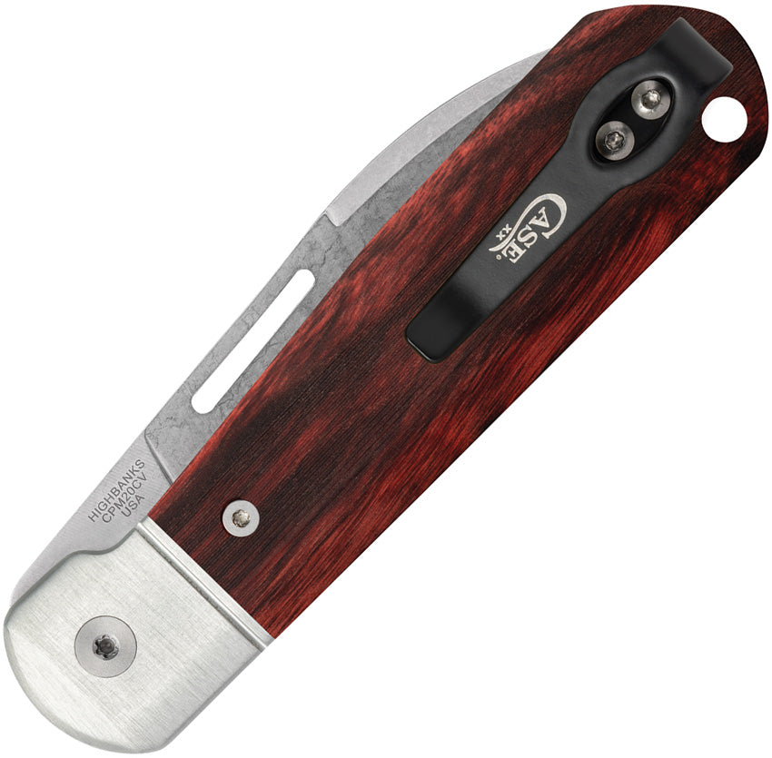 Case Cutlery Highbanks Slip Joint Rosewood