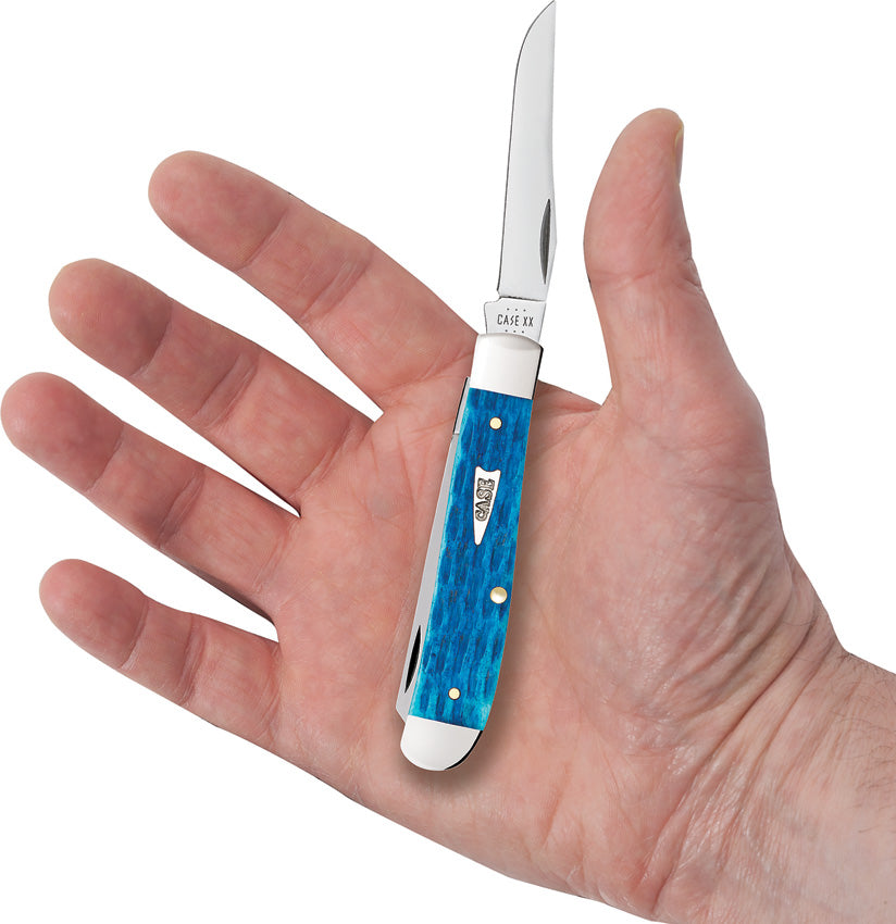 Case Cutlery Sky Blue Crandall Jig Mini Tra