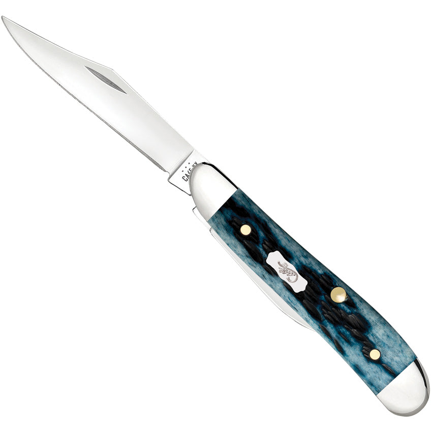 Case Cutlery Peanut Mediter Blue