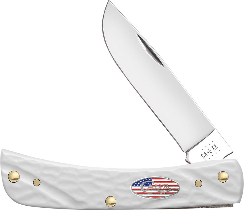 Case Cutlery Jigged White Synthetic - Sod B