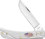 Case Cutlery Jigged White Synthetic - Sod B