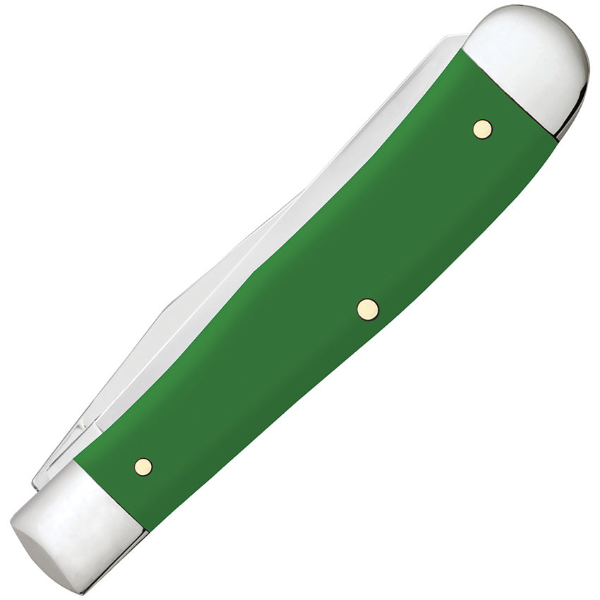 Case Cutlery Trapper Green Synthetic