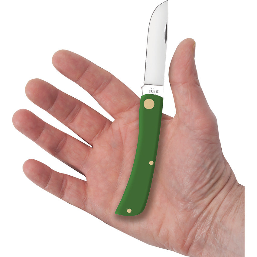 Case Cutlery Sod Buster Jr Green Synthetic