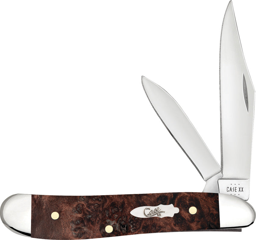 Case Cutlery Peanut Brown Maple Burl