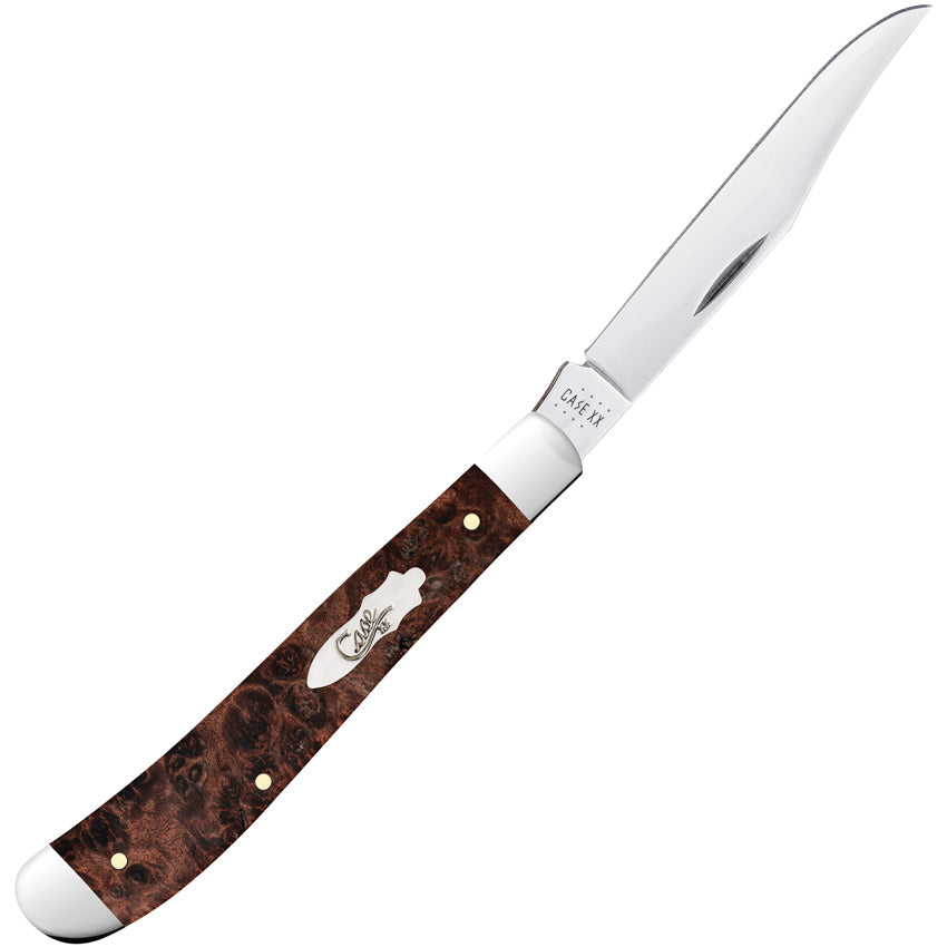 Case Cutlery Slimline Trapper Maple Burl