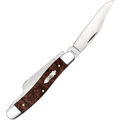 Case Cutlery Stockman Maple Burl Wood