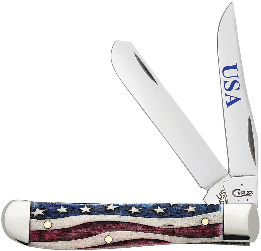 Case Cutlery Mini Trapper Patriotic