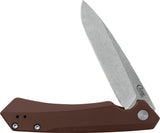 Case Cutlery Kinzua EDC Framelock Brown