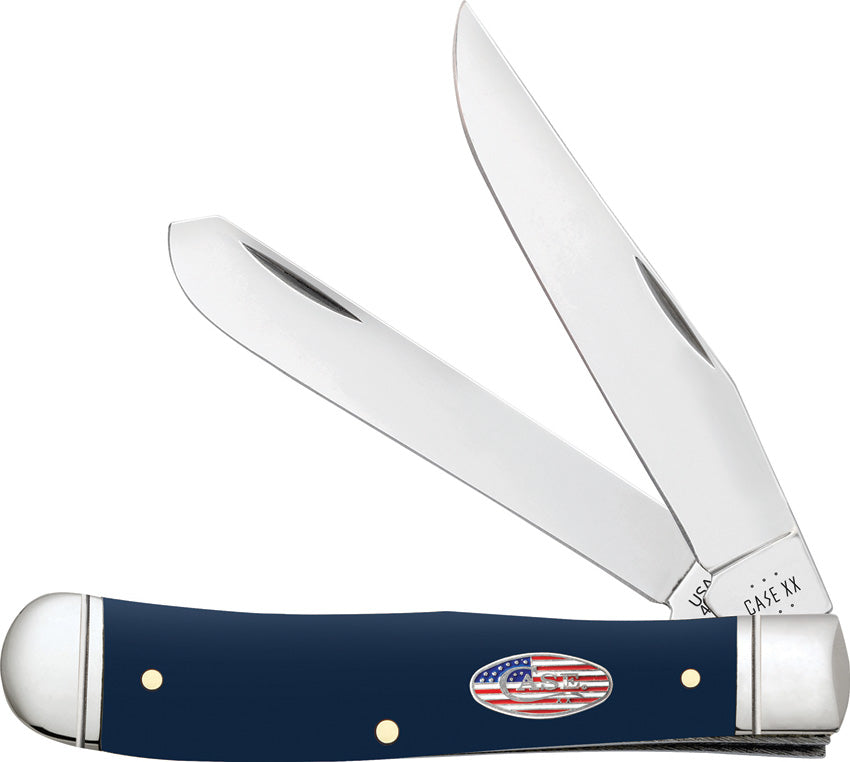 Case Cutlery Trapper Navy Synthetic