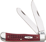 Case Cutlery Trapper Red Pocket Worn