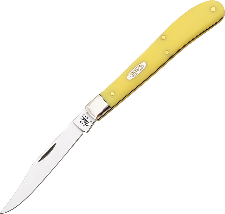 Case Cutlery Slimline Trapper Yellow