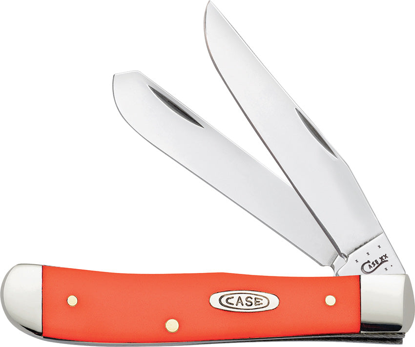 Case Cutlery Trapper Orange Synthetic