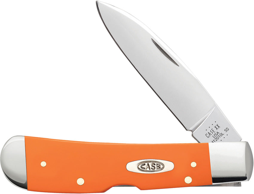 Case Cutlery Tribal Lock Orange Synthetic