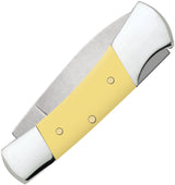 Case Cutlery Lockback Yellow Synthetic