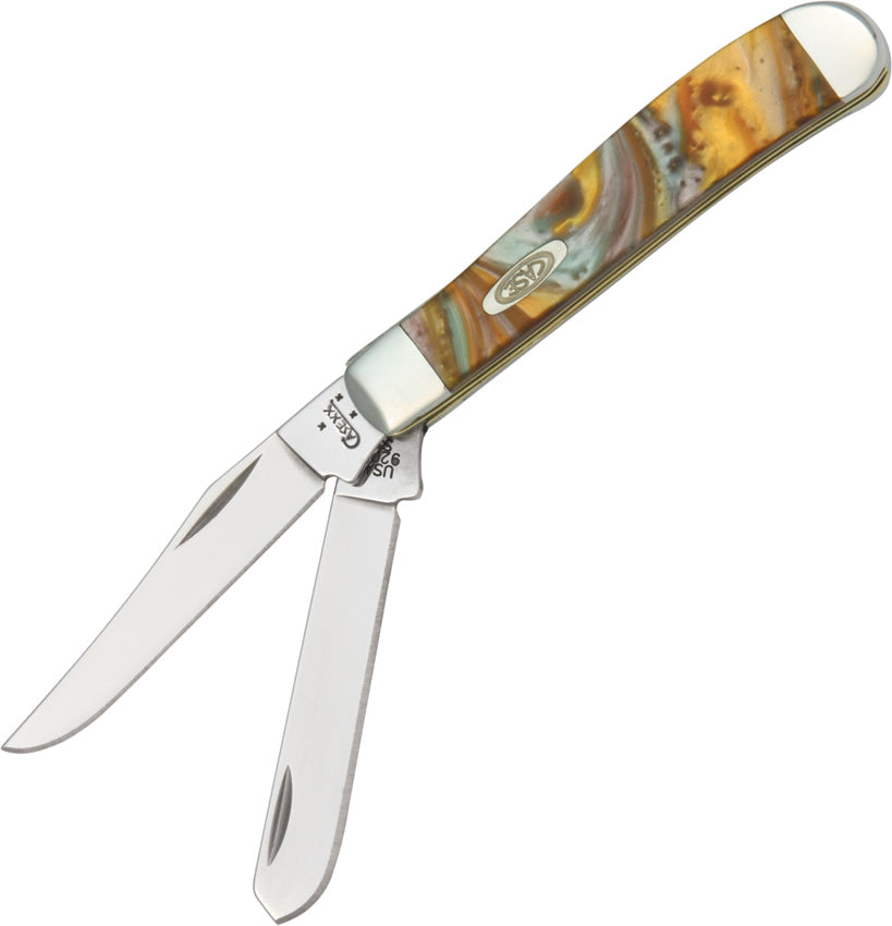 Case Cutlery Mini Trapper Abalone