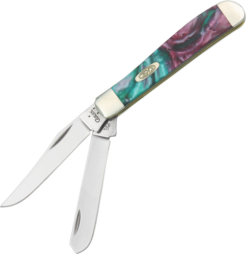 Case Cutlery Mini Trapper Coral Sea