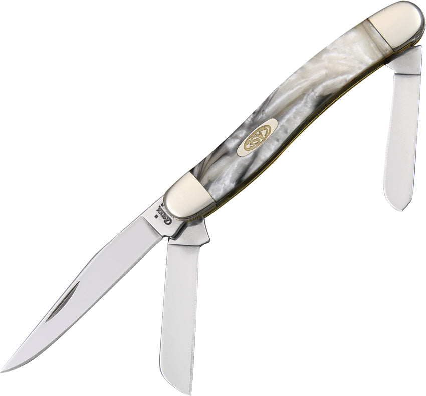 Case Cutlery Medium Stockman Ivory Quartz