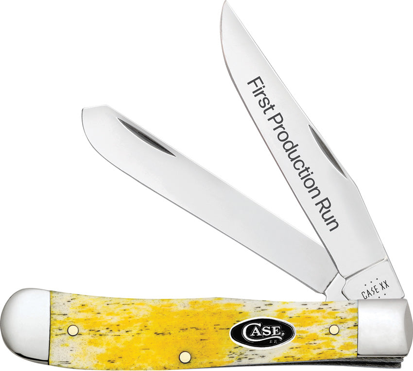 Case Cutlery Trapper Yellow 1st PR