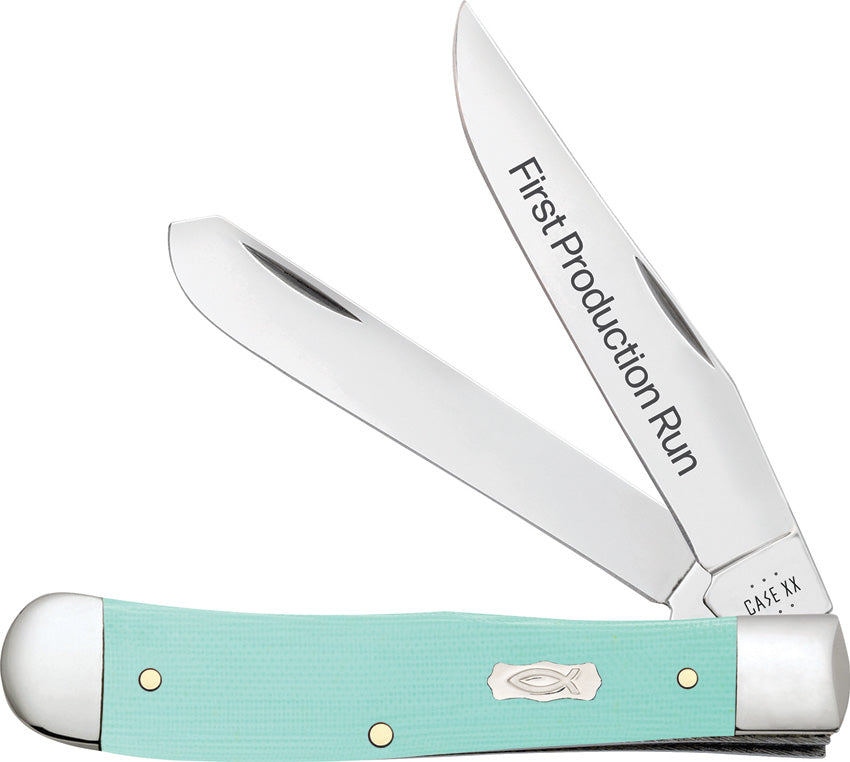 Case Cutlery Trapper Seafoam 1st PR