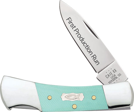 Case Cutlery Lockback Seafoam 1st PR