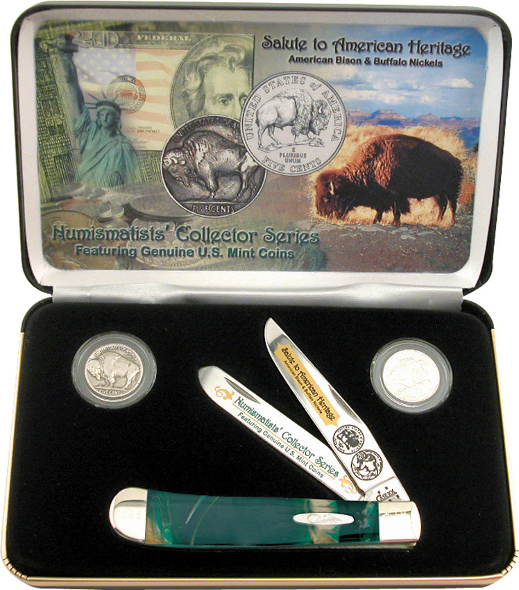 Case Cutlery American Bison/Buffalo Nickels