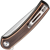 Civivi Mini Asticus Linerlock Copper