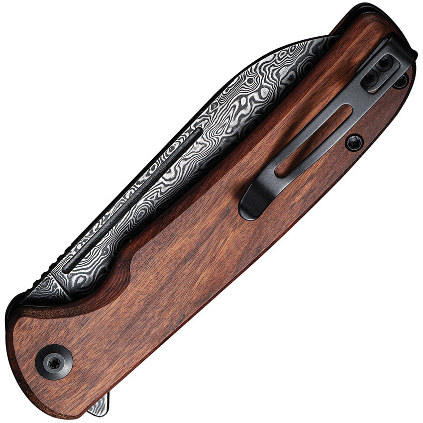 Civivi Chevalier Button Lock Wood