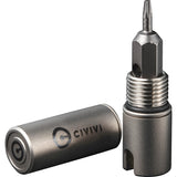 Civivi Key Bit Gray Titanium