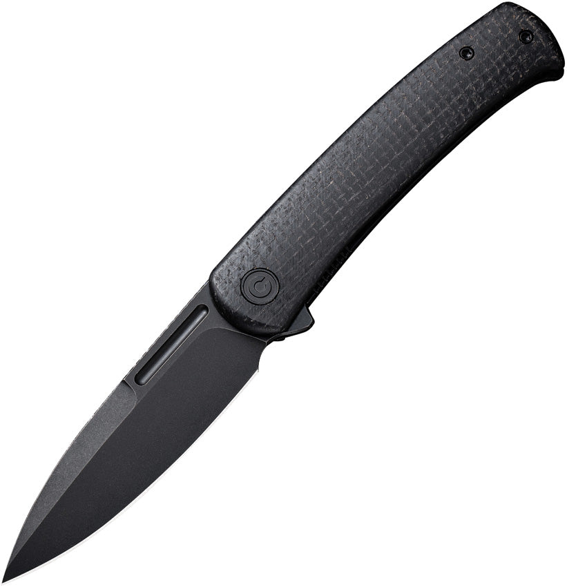 Civivi Caetus Linerlock Blk Burlap