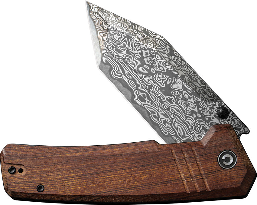 Civivi Bhaltair Linerlock Damascus