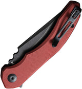 Civivi Bluetick Linerlock Burgundy