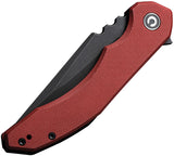 Civivi Bluetick Linerlock Burgundy