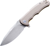 Civivi Praxis Linerlock Tan G10