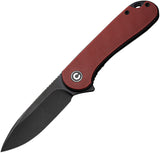 Civivi Elementum Linerlock Burgundy